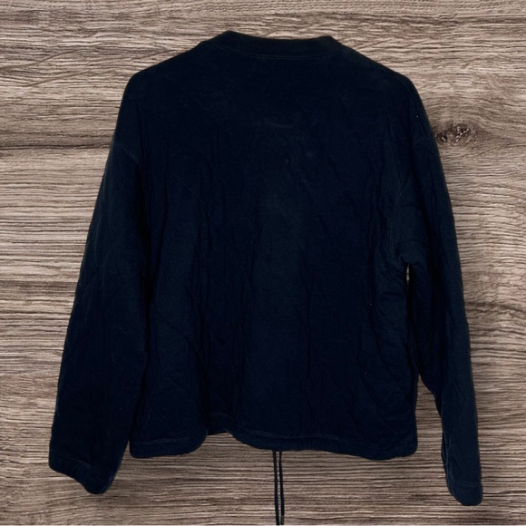 Vintage Chaus USA Blue Quilted 100% Cotton
Zip Up Jacket Large HTF EUC SIZE M - Picture 3 of 5